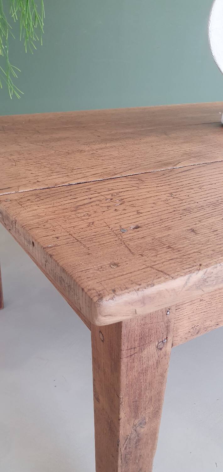 Grande table basse de ferme ancienne 220cm
