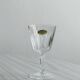 4 vintage crystal liqueur glasses