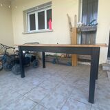 Table style ferme
