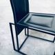 Postmodern architectural dining chairs, Italy, 1980s, set of 10