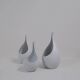 Collection of mid-century ceramics of "Pungo" vases by Stig Lindberg, Gustavsberg, 1950s.