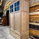 Antique wardrobe in solid pitch pine