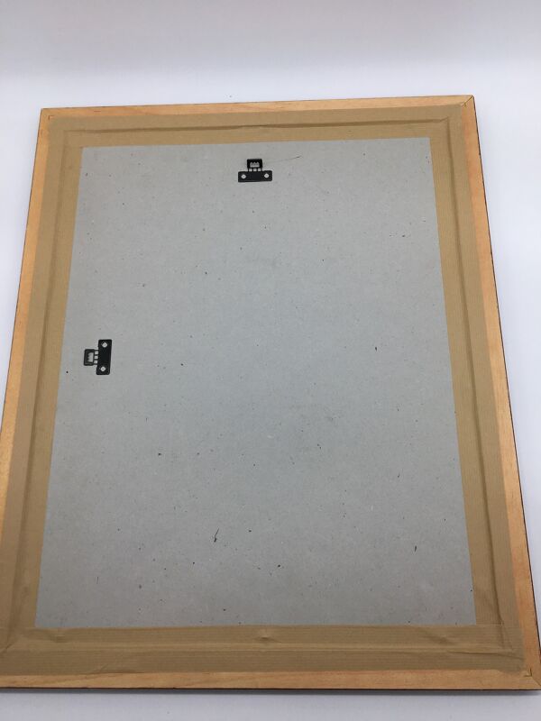 Tableau bouquet de pivoines et fleurs sauvages, années 70