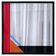 Decorative Art Mirror by Italian artist Eugenio Carmi , Memphis Style , Fun !