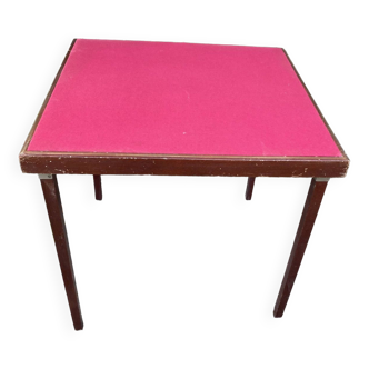 Ancienne table de jeu de carte