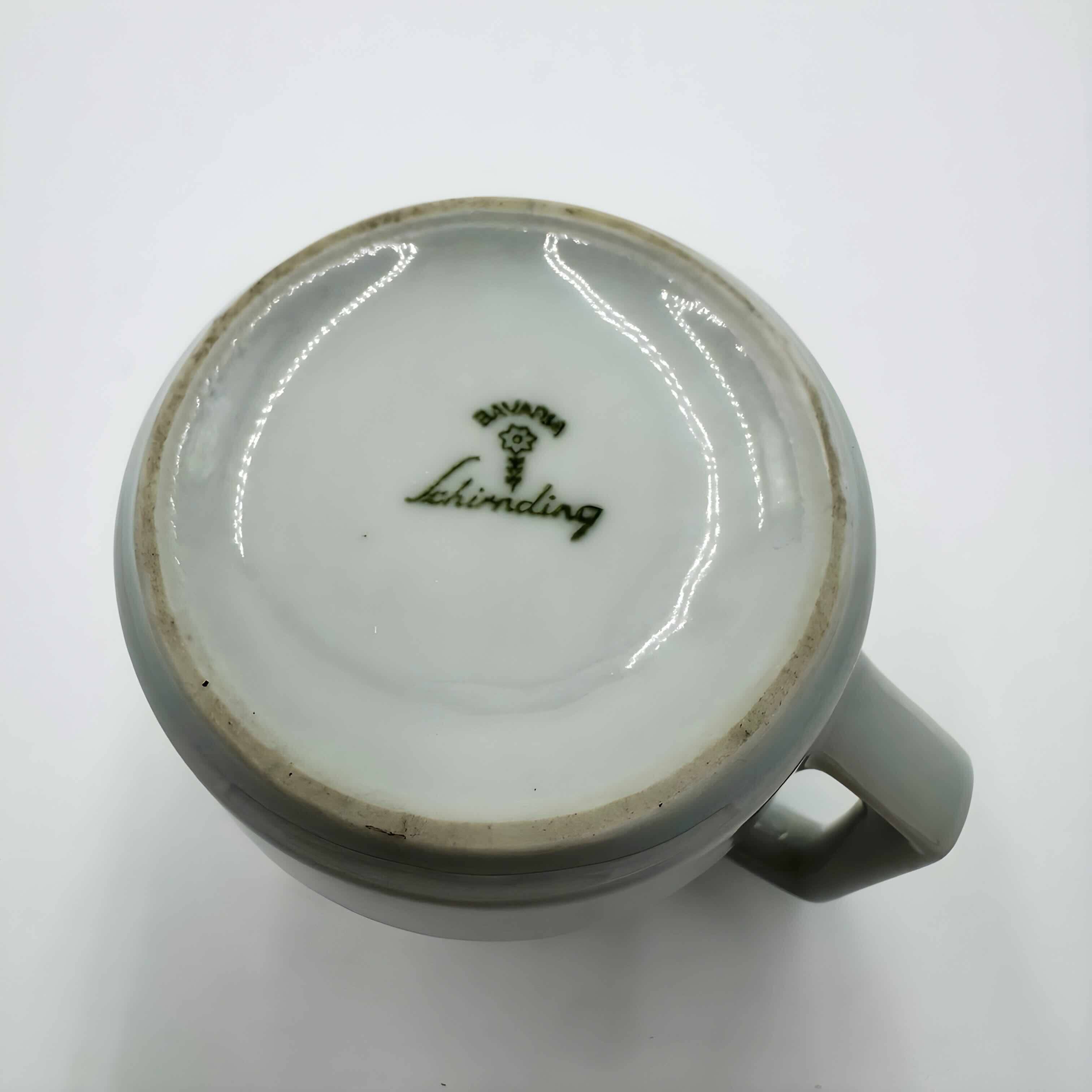 Schirnding fine porcelain pop coffee service, 1970s