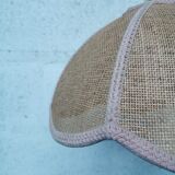 Wicker flower suspension