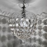 50s crystal hot air balloon ceiling light