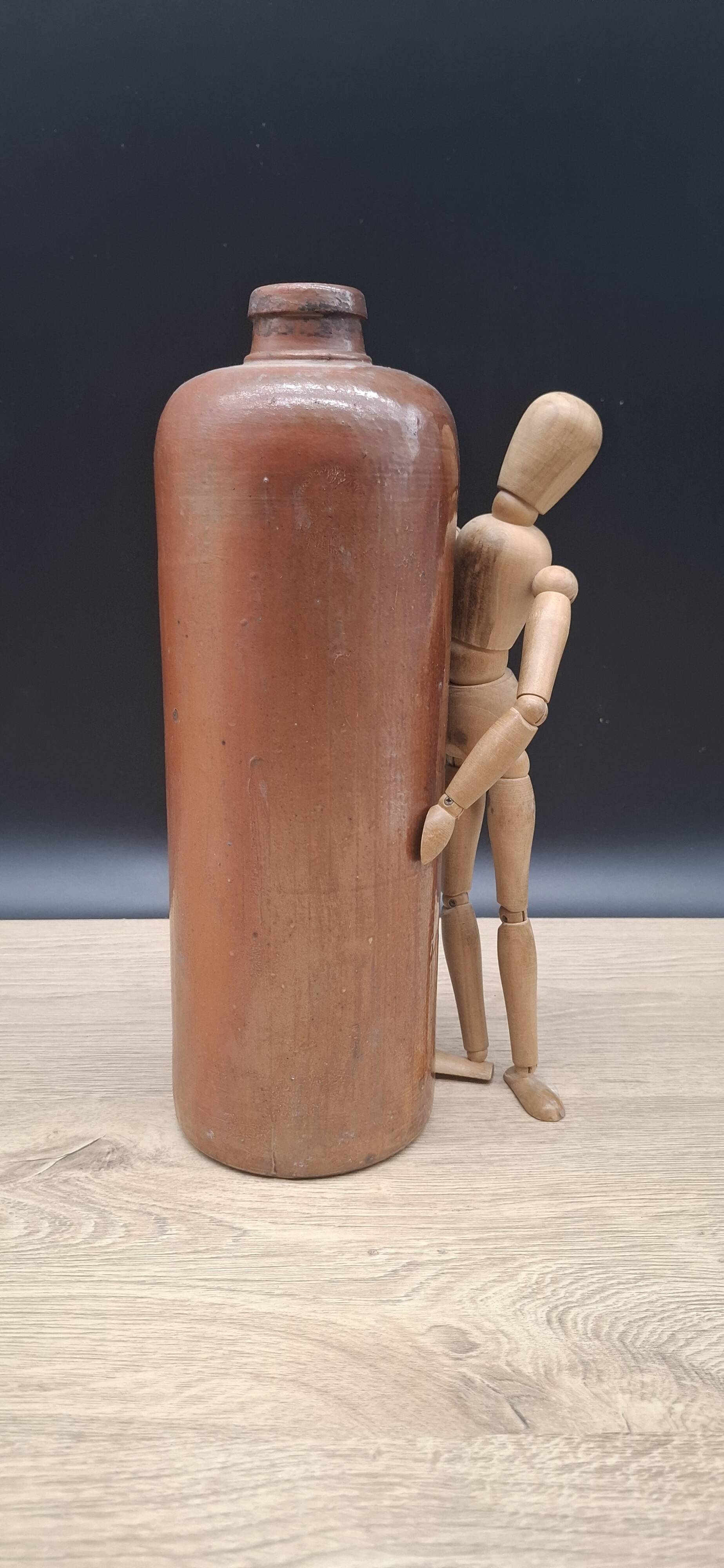 Grande bouteille en grès 2L