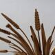 Hollywood regency gilt sheaf of wheat side table “coco chanel”, Italy 1960s
