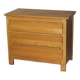 Commode en bois tiroirs arrondis