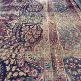 Ancient persian kirman carpet