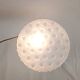 Vintage ceiling light Glashütte Limburg glass 60s