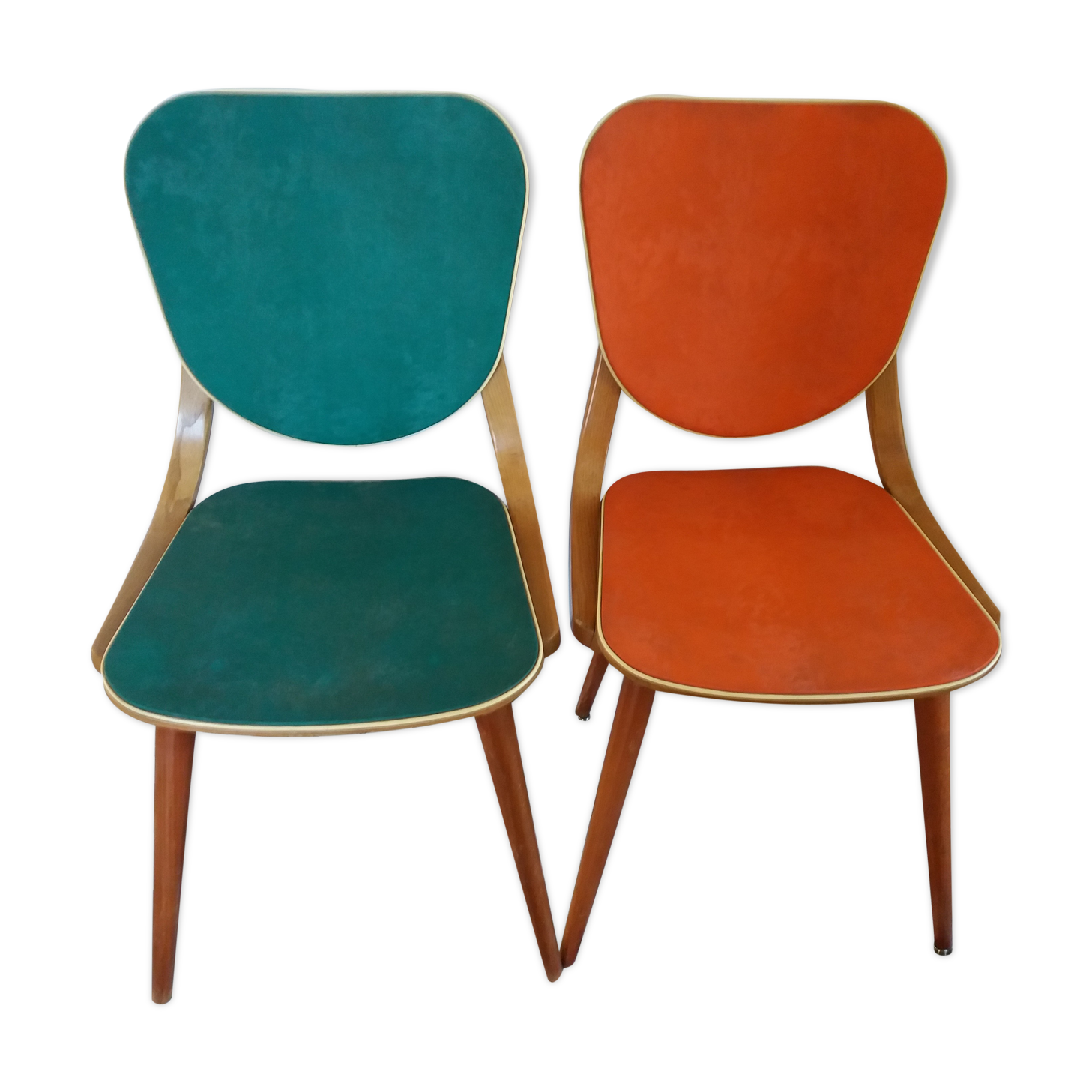 Pair of typical 60s chairs