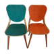 Pair of typical 60s chairs