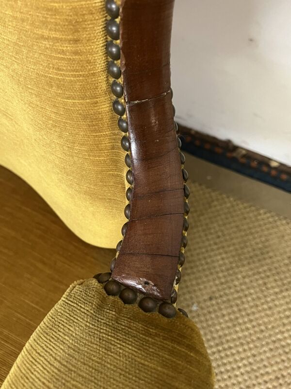 Fauteuil voltaire style Louis XVI