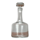 Vintage Scandinavian glass carafe bottle, 1970s