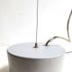 Height-adjustable hanging lamp 90s design