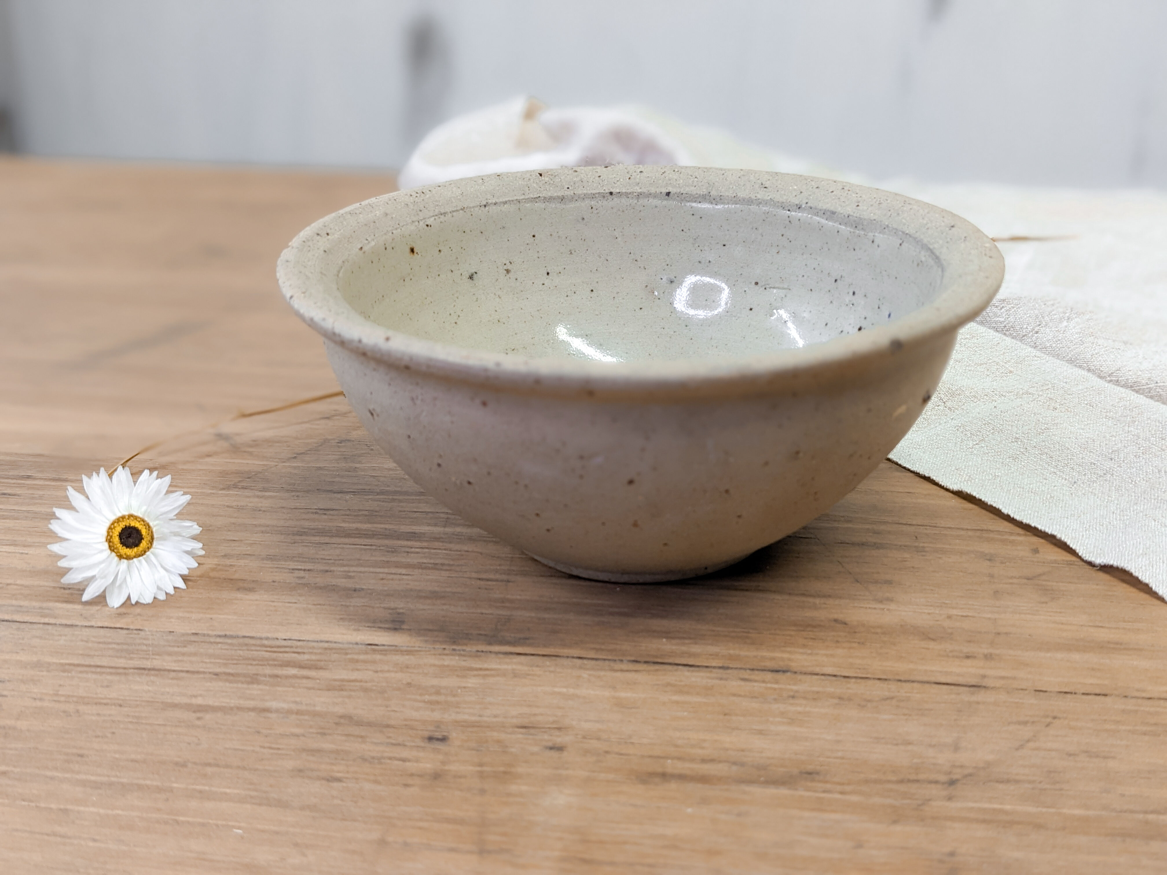 3 bowls made of natural sandstone