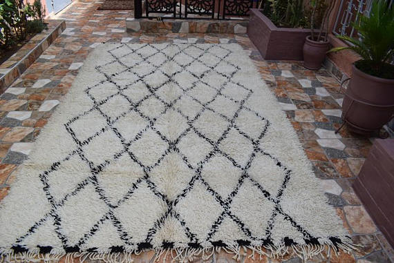 Beni ouarain 175x285cm carpet