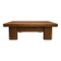 Brutalist coffee table / side table in oak – 1970s