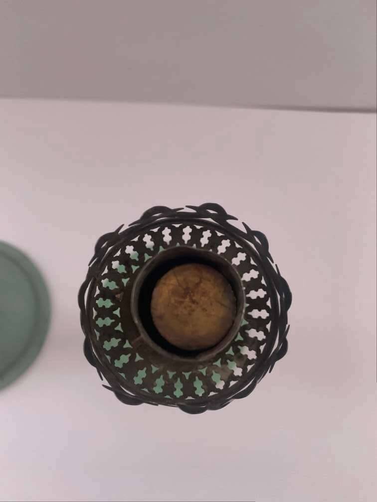 2 Bauhaus Windlichter Bougeoirs Porte-bougies