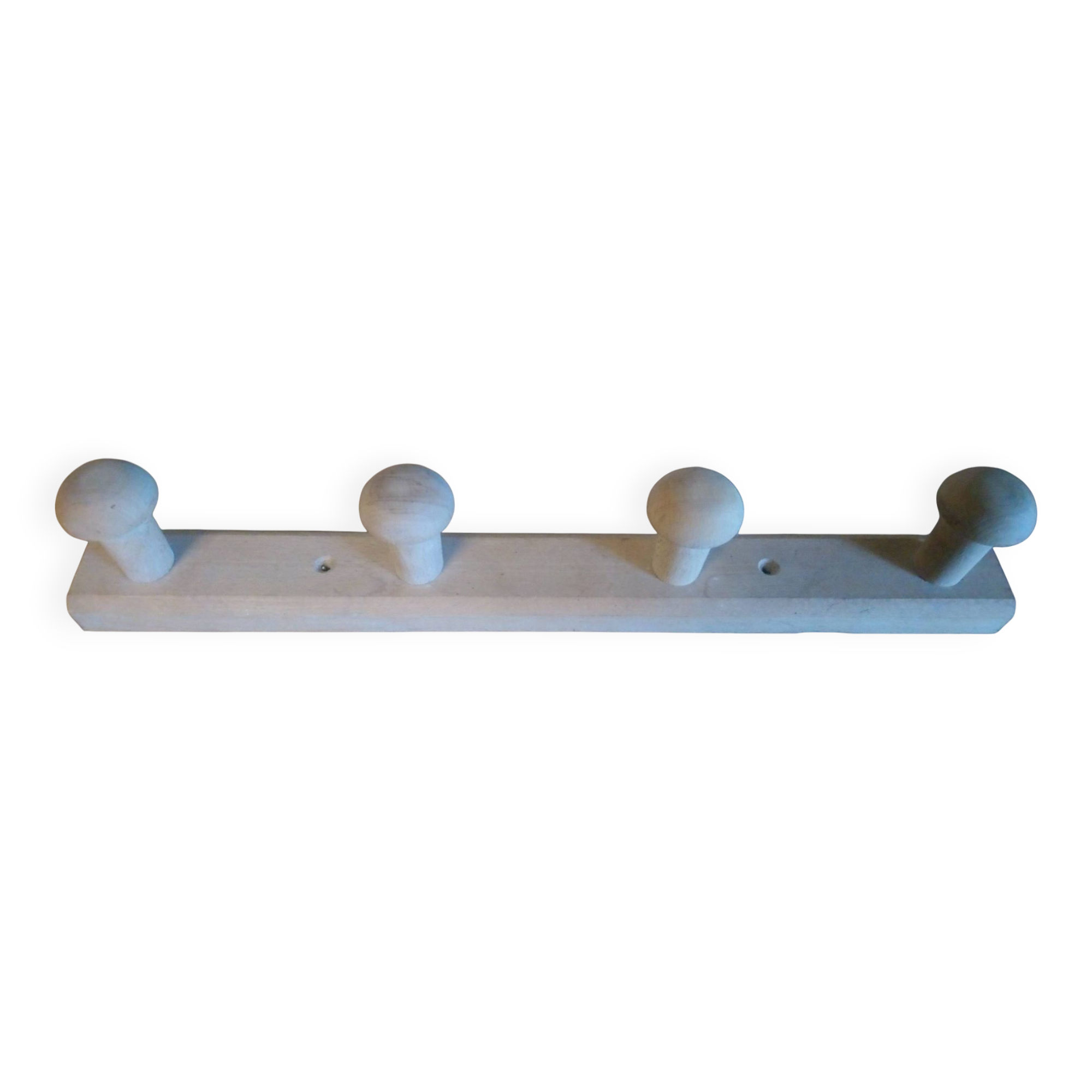 Beech wall coat rack