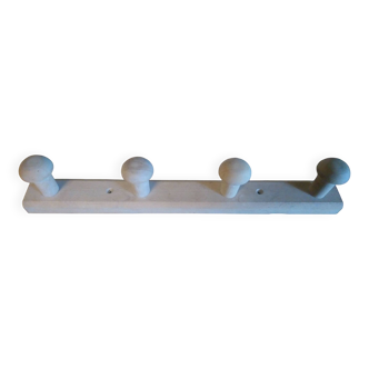 Beech wall coat rack