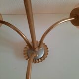 Vintage chandelier with 3 burners 60-70s