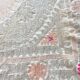 Vintage hand-embroidered tablecloth 150x156 cm