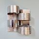 Chromed metal wall light, Goffredo Reggiani 1960s-70s