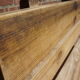 Wooden bench