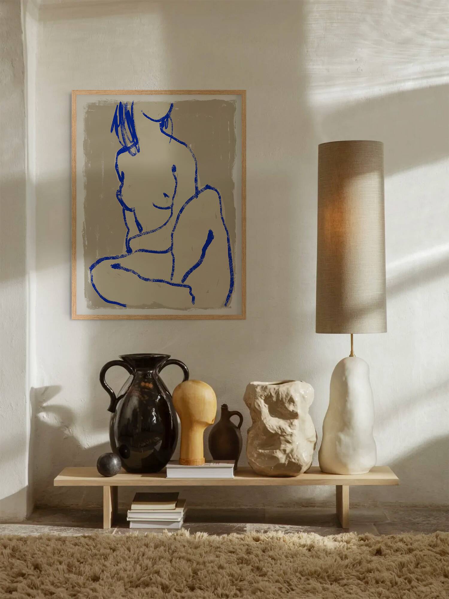 Impression giclée de figure féminine, 50x70cm