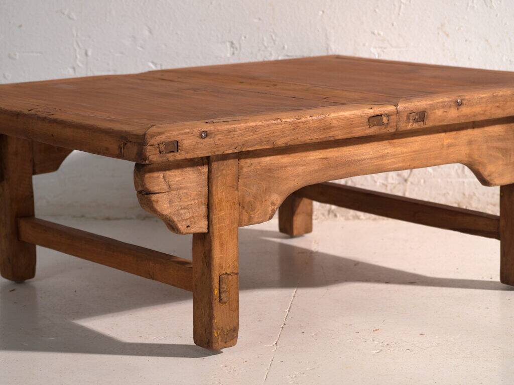 Antique pine coffee table – China, circa 1890