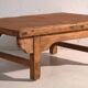 Antique pine coffee table – China, circa 1890