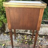 Bedside style Louis XVI marble