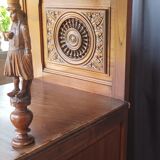 Breton sideboard in carved oak