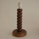 Lampe en bois