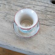Vintage ceramic candle holder by Atelier Le Mûrier, Vallauris