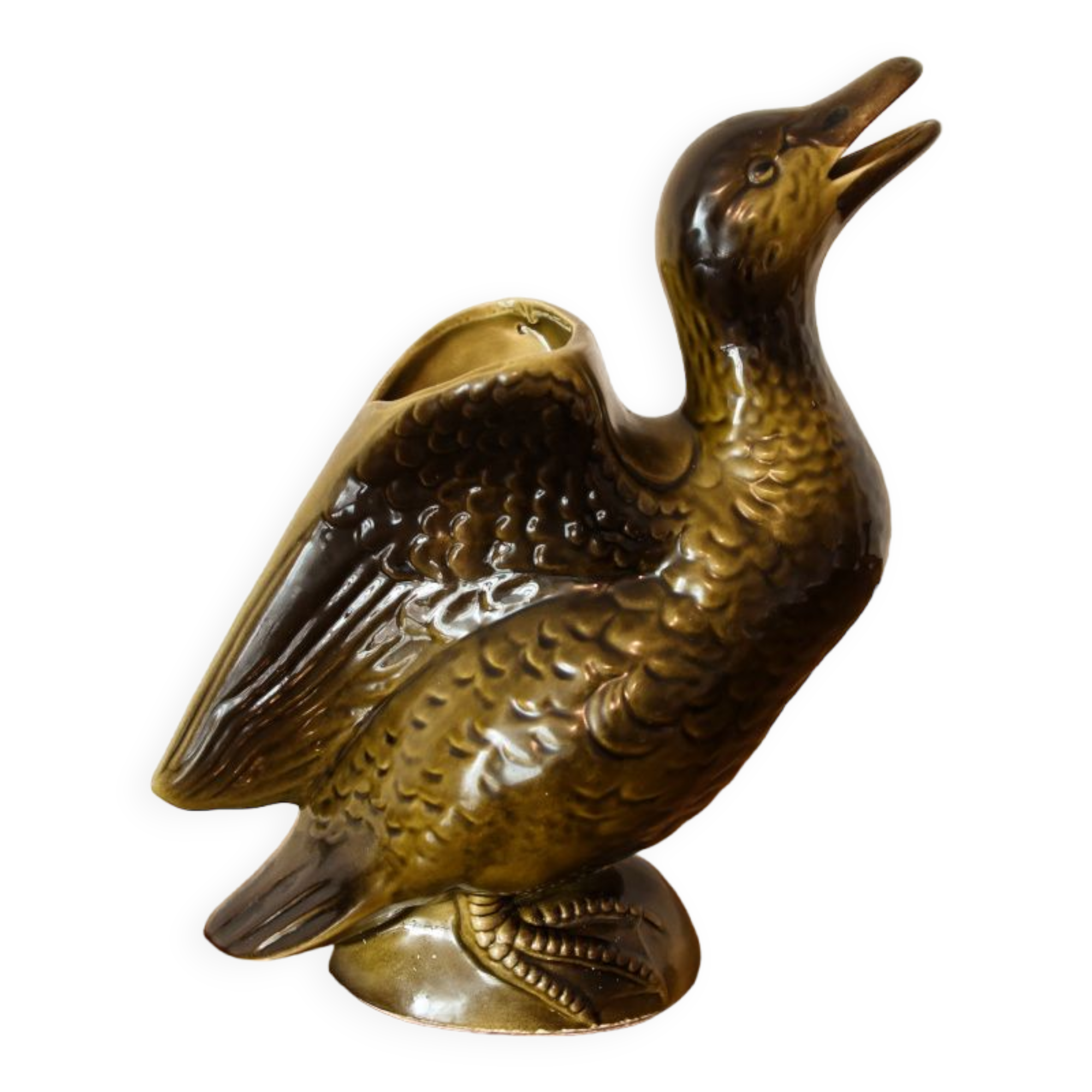 Duck pitcher in slip