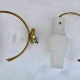 Pair of Arlus Vintage 1950 wall lights