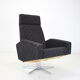 Mid-century adjustable relax armchair, 1970's.