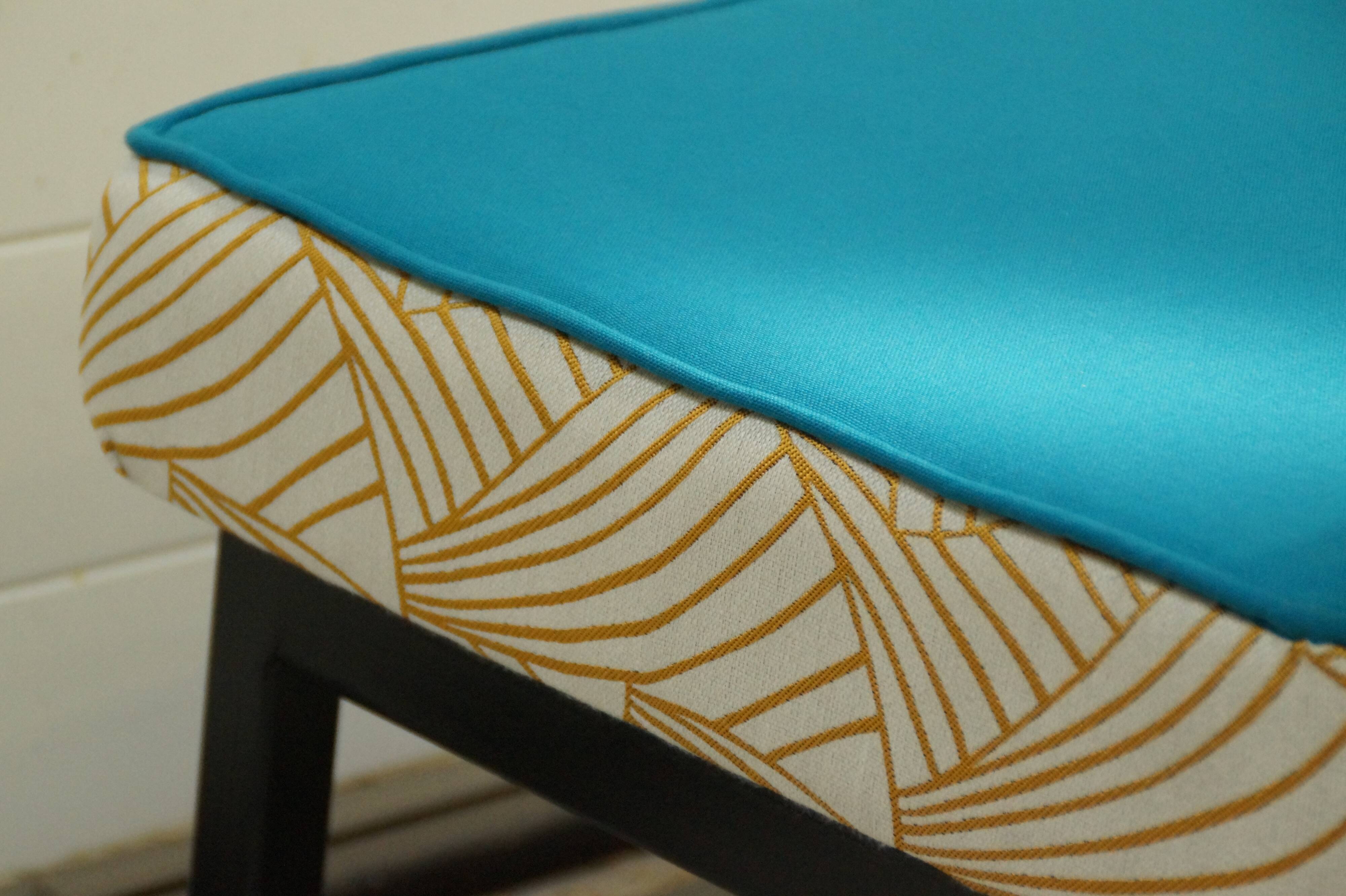 Restored vintage armchair