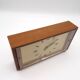 Mid Century Teak Desk Clock by Kienzle International