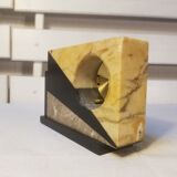 JAZ Quartz Clock Art Deco Marble Style - Table Clock