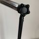 Lampe vintage 1950 architecte Super Chrome champagne - 55 cm