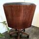 Kiruna executive chair by Luigi Vaghi (1975) – Black leather and tec