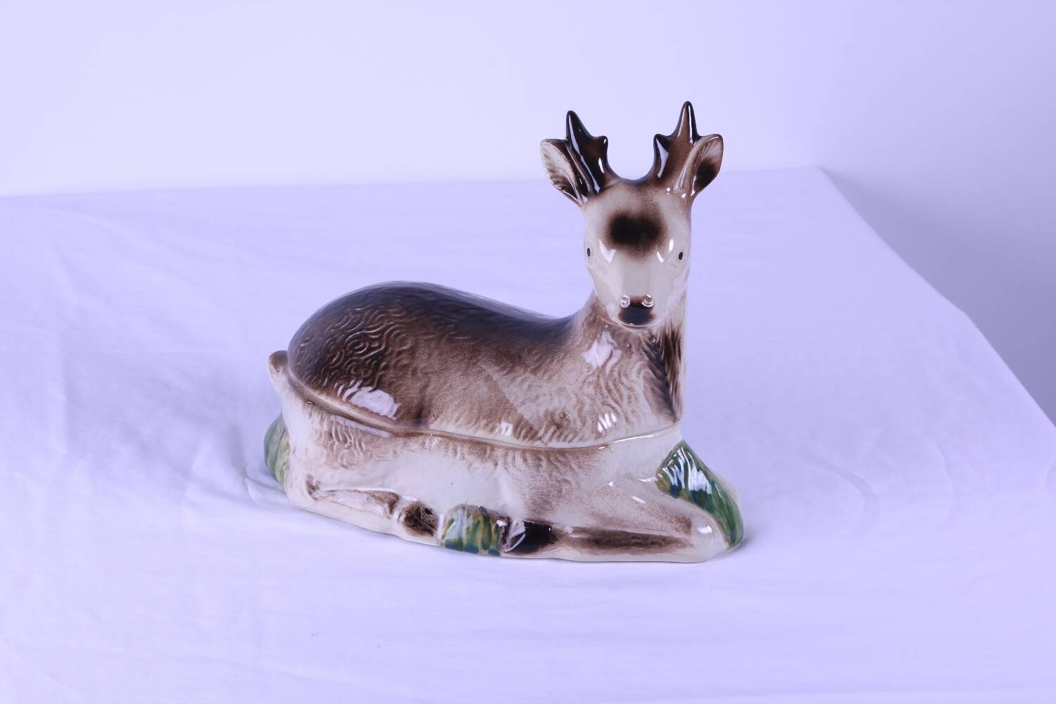 Large zoomorphic venison terrine
