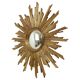 XL Sunburst convex sun mirror Deknudt rare 75 cm