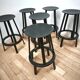 Suite de 6 tabourets Revolver, Hay